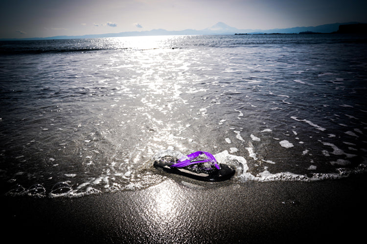 Sandals BLACK/PURPLE 24cm