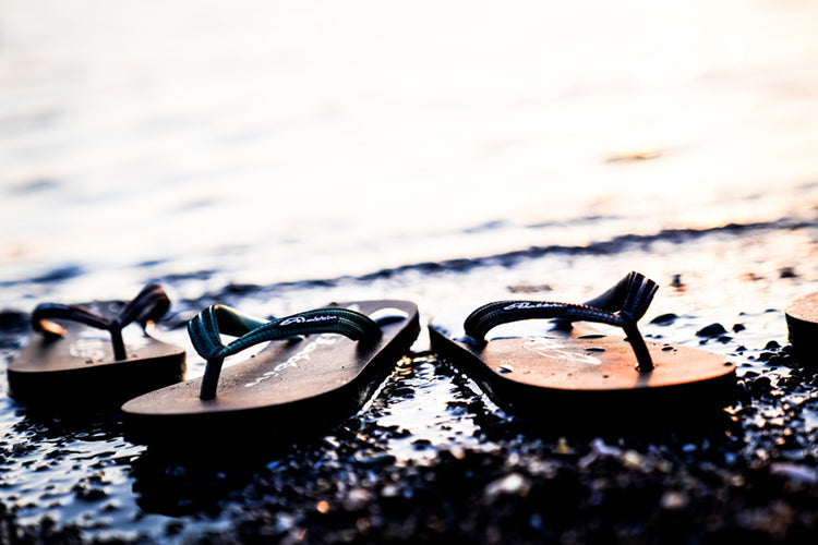 Sandals BLACK/GREEN 23cm