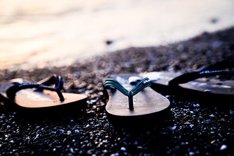 Sandals BLACK/GREEN 23cm