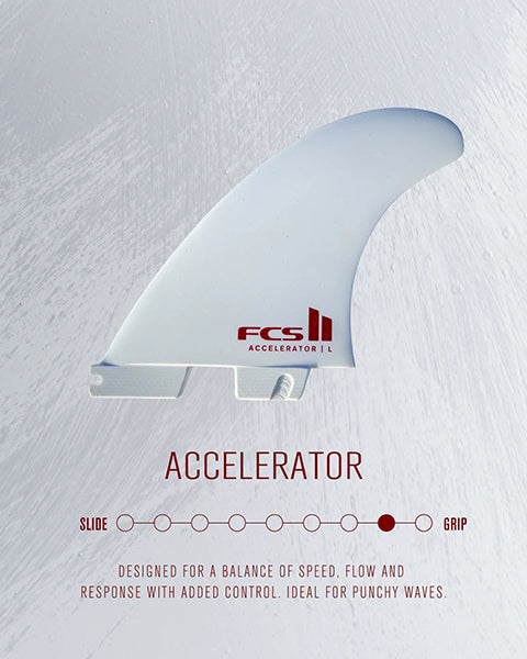 ACCELERATOR "WHITE EDITION" TRIフィン / M・L