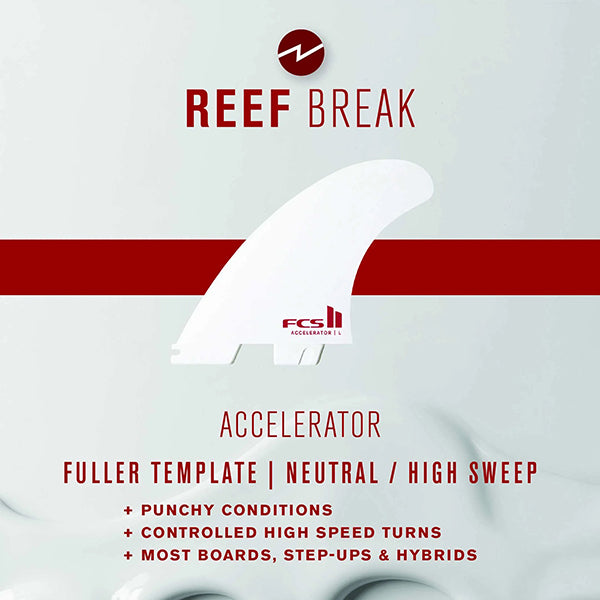 ACCELERATOR "WHITE EDITION" TRIフィン / M・L