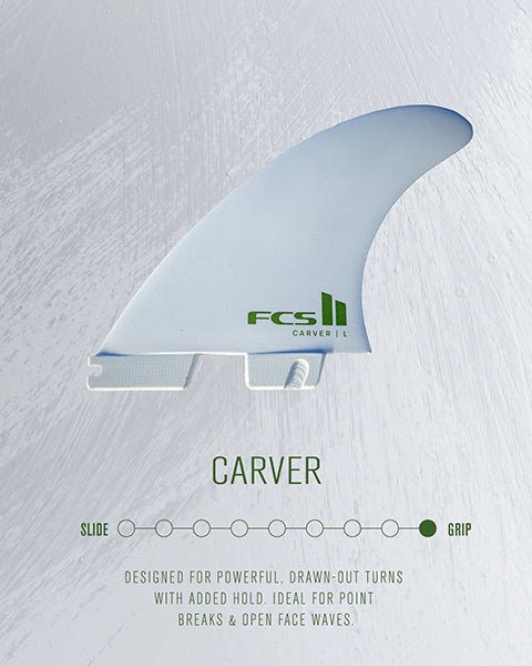 CARVER "WHITE EDITION" TRIフィン / M・L