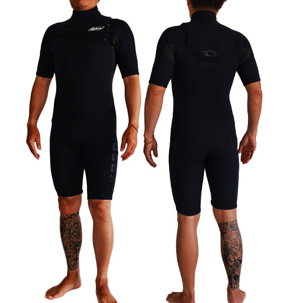 【美品】Cyber スプリング ウェットスーツ ブラックML CYBER (サイバー） ML スプリング ウェットスーツ