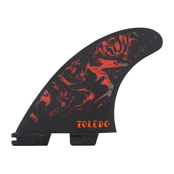 FT-PC/ AirCore/TRI fin [FILIPE TOLEDO] BLACK/RED/ M・L