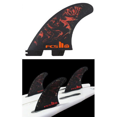 FT-PC/ AirCore/TRIフィン[FILIPE TOLEDO] BLACK/RED/ M・L