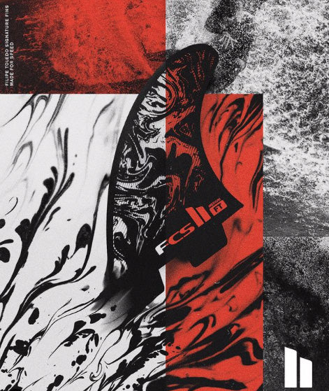 FCS2 Filipe Toledo Aircore トライフィン Size M FCS2 フィリペトレド フィン Mサイズ エアコア ☆FCS2 FILIPE