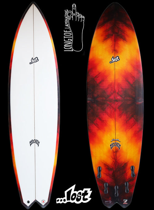 『GLYDRA』…LOST×LONGTOE "POLYESTER" USA 6'8" 40.99cl "TYPE-B"