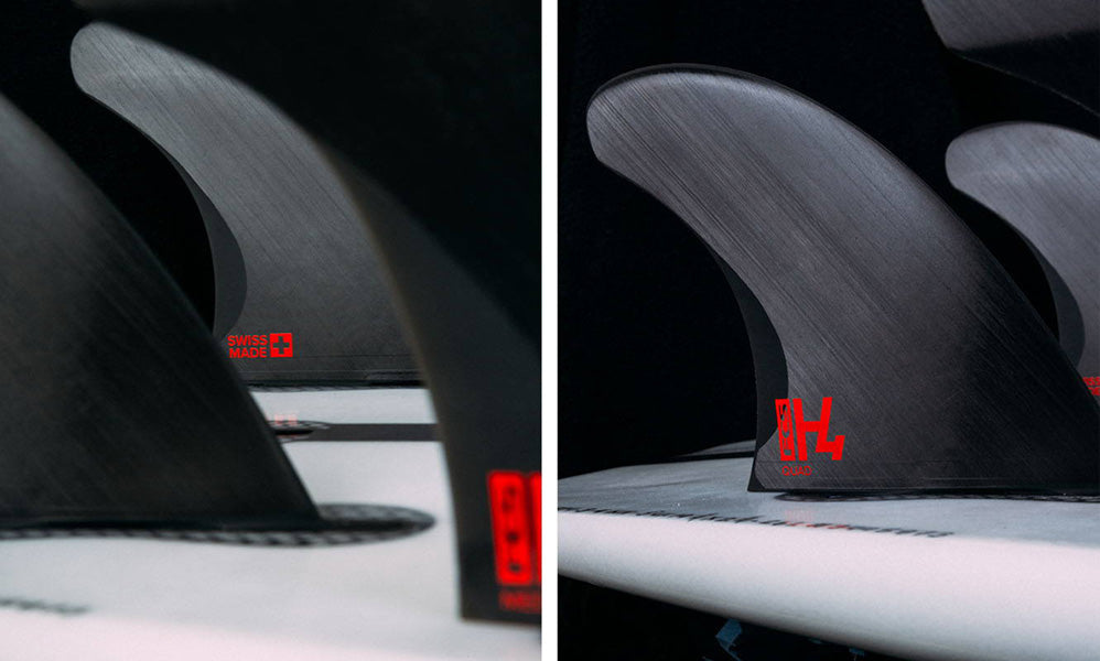 H4 サーフボードフィン Mサイズ H4フィン FCS2 サーフボードフィン M