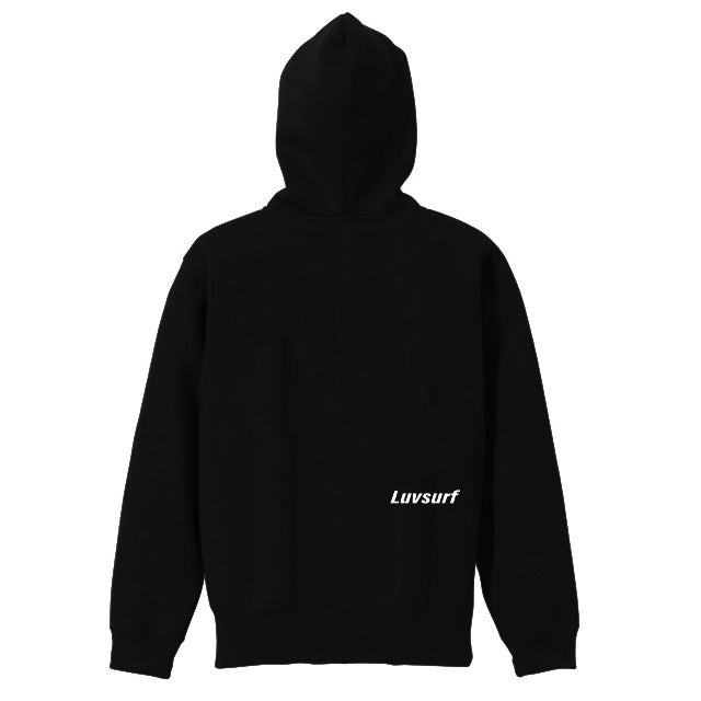 10oz スウェットフルジップパーカ [High Brand] BLACK / Sサイズ