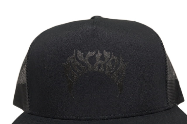 『MAYHEM』FLAT VISOR TRUCKER CAP / BLACK