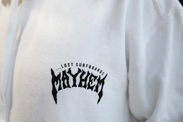 Pullover hoodie [MAYHEM DESIGN] WHITE