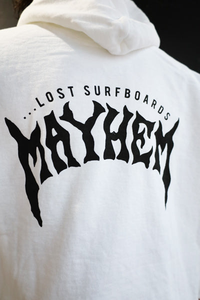 Pullover hoodie [MAYHEM DESIGN] WHITE