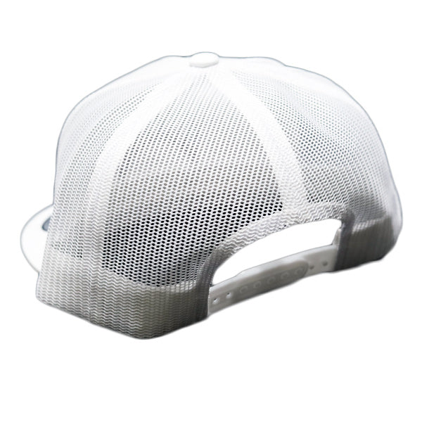 『MAYHEM』フラットバイザー TRUCKER CAP / WHITE