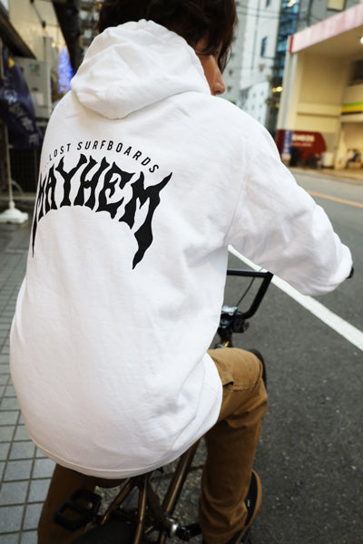 Pullover hoodie [MAYHEM DESIGN] WHITE