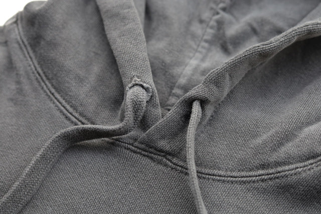 9.5oz Garment Hooded Sweatshirt [High Brand] (Fleece Lined) Pepper