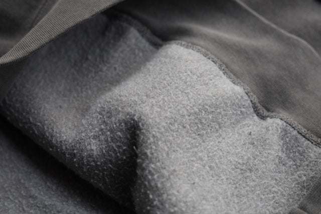9.5oz Garment Hooded Sweatshirt [High Brand] (Fleece Lined) Pepper