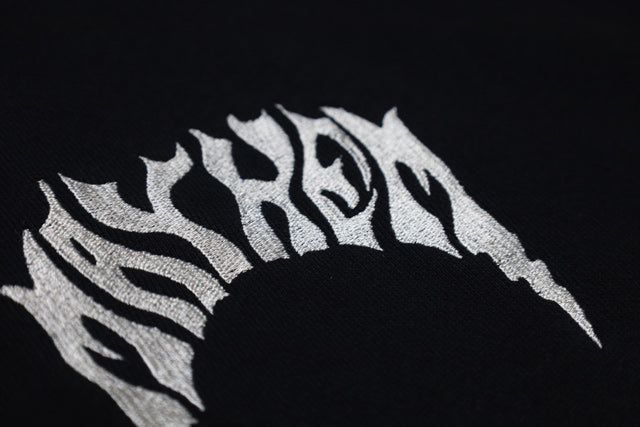Mayhem Bolts Heavy Hoodie / Vintage Black
