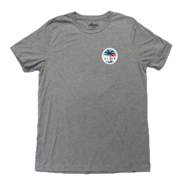 『ALTON』T-shirt [ILLUSION] GREY / L size