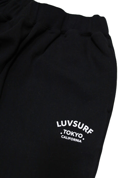 Sweatpants (fleece-lined) [LTC] BLACK