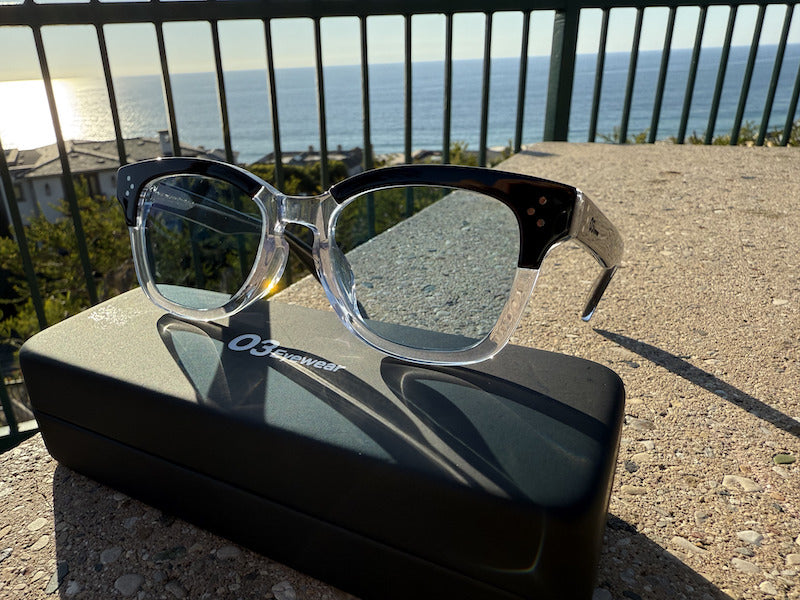 [LOW TIDE] 調光レンズ Black Clear / Emo Blue