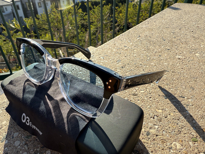 [LOW TIDE] 調光レンズ Black Clear / Emo Blue