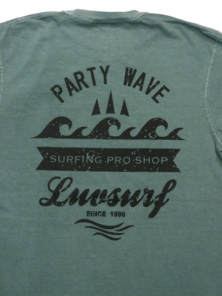 Original T-shirt [PARTY WAVE] Light green
