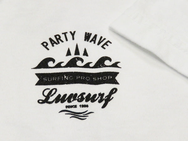 Original T-shirt [PARTY WAVE] White