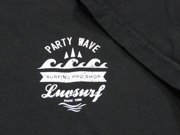 Original T-shirt [PARTY WAVE] Black