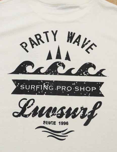 Original T-shirt [PARTY WAVE] Cream / Size S
