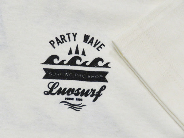 Original T-shirt [PARTY WAVE] Cream / Size S