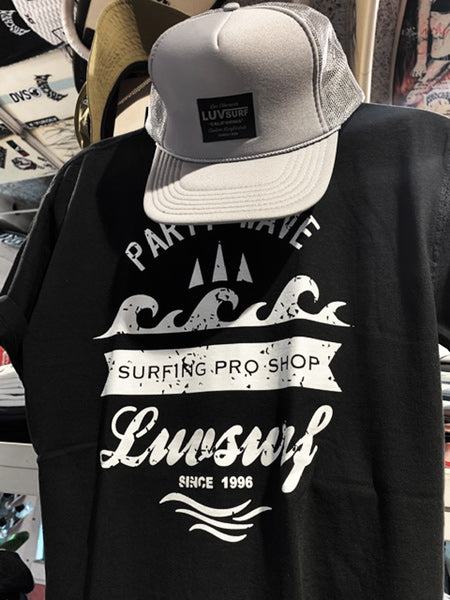 Original T-shirt [PARTY WAVE] Black