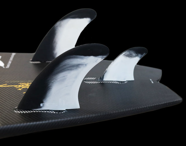 【美品！】FCS ll  MR PC / TWIN/TRIフィンセット MR PC / TWIN/TRIフィンセット[Mark Richards] LAVENDER/BLACK