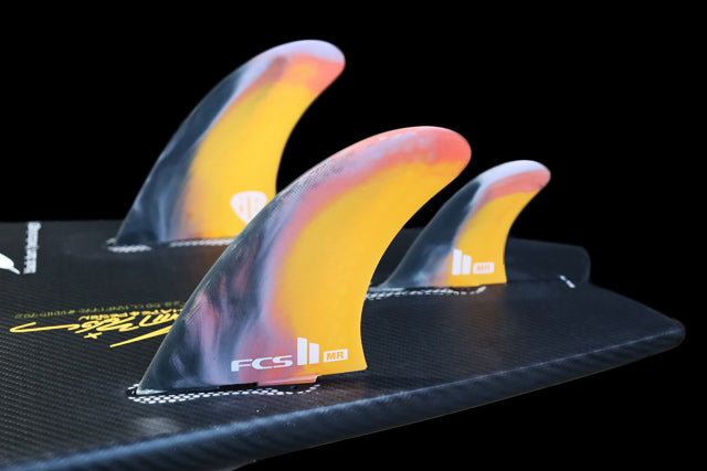 【美品！】FCS ll  MR PC / TWIN/TRIフィンセット MR PC / TWIN/TRIフィンセット[Mark Richards] BLACK/WHITE – Luvsurf