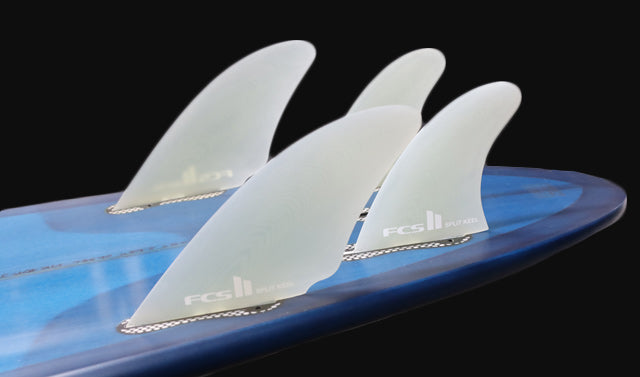 FCS2 split keel Quadフィン FCS II PERFORMER Quad SPLIT KEEL FIN SET - FCS JAPAN