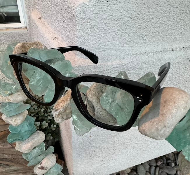 [LOW TIDE] Photochromic Lenses Gloss Black / Emo Blue