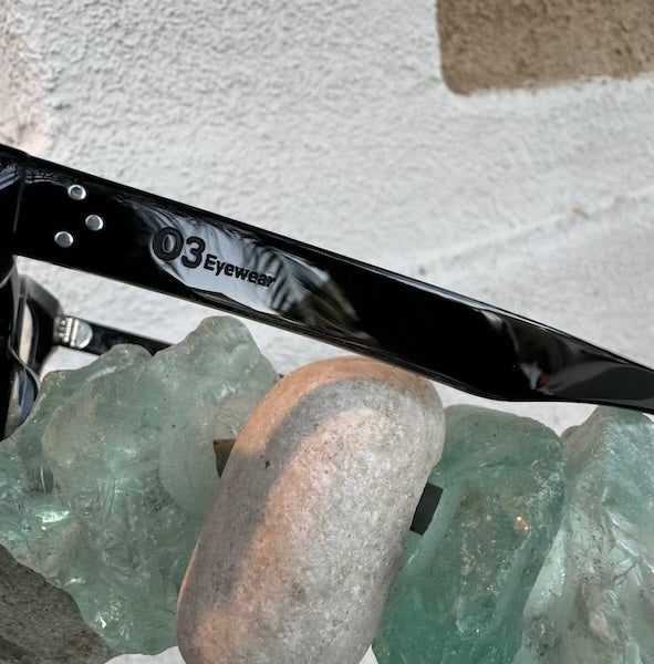 [LOW TIDE] Photochromic Lenses Gloss Black / Emo Blue