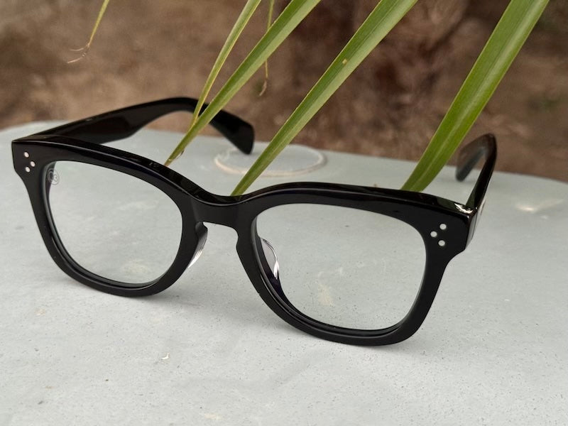 [LOW TIDE] Photochromic Lenses Gloss Black / Emo Blue