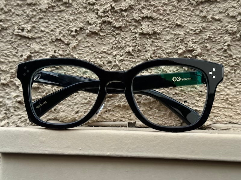 [LOW TIDE] Photochromic Lenses Gloss Black / Emo Blue