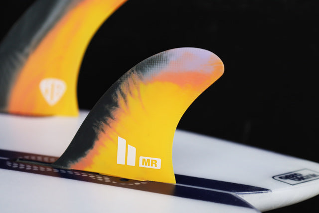 MR PC / TWIN/TRIフィンセット[Mark Richards] BLACK COLOUR SWIRL