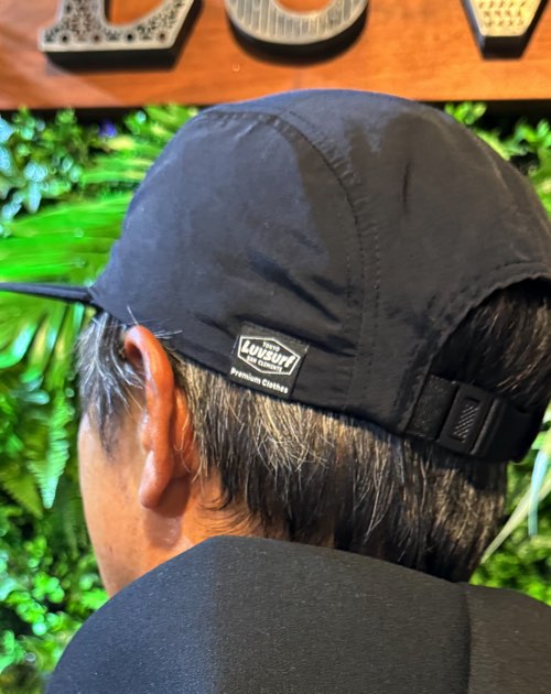 ナイロン ジェット キャップ [Racing Icon] BLACK – Luvsurf