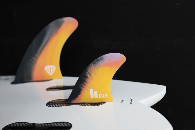 MR PC / TWIN/TRIフィンセット[Mark Richards] BLACK COLOUR SWIRL