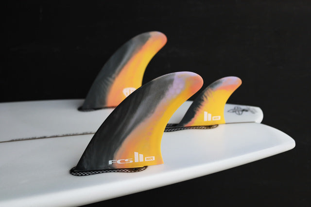 MR PC / TWIN/TRIフィンセット[Mark Richards] BLACK COLOUR SWIRL