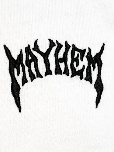 T-shirt [MAYHEM] WHITE / L size