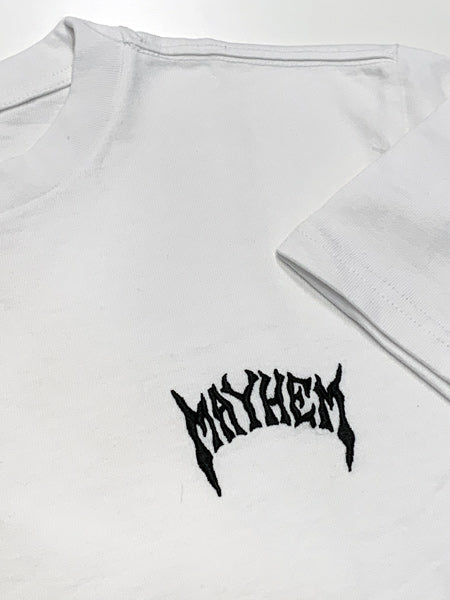 T-shirt [MAYHEM] WHITE / L size