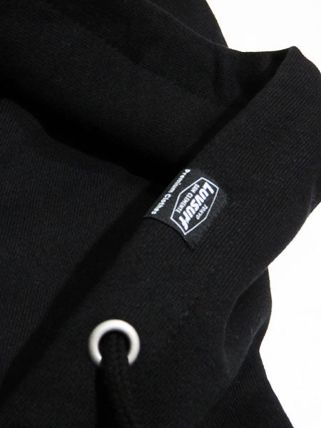 Original 12oz Double Zip Hoodie [SINCE] (Fleece Lined) Black