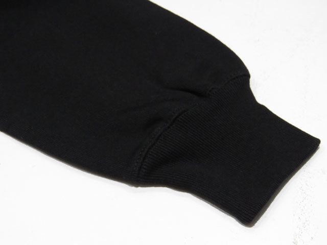 Original 12oz Double Zip Hoodie [SINCE] (Fleece Lined) Black