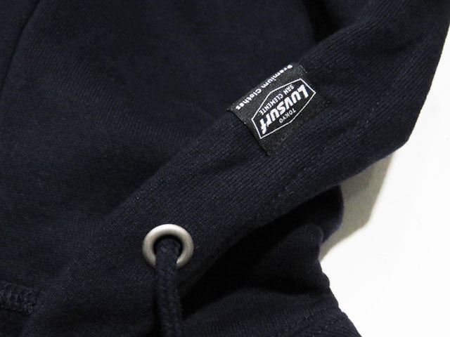 Original 12oz Double Zip Hoodie [SINCE] (Fleece Lined) Navy