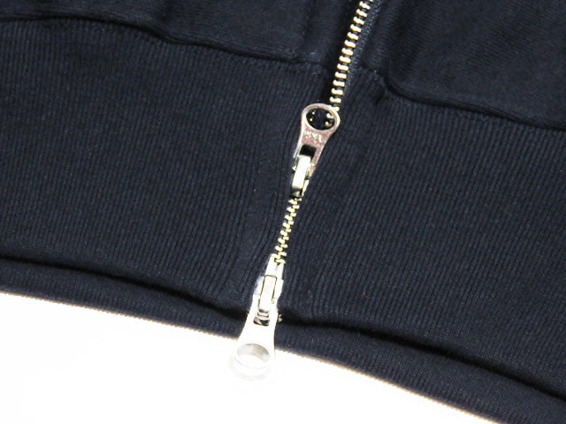 Original 12oz Double Zip Hoodie [SINCE] (Fleece Lined) Navy