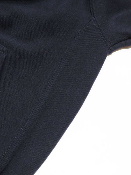 Original 12oz Double Zip Hoodie [SINCE] (Fleece Lined) Navy
