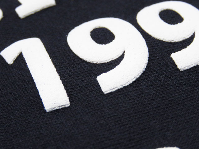 Original 12oz Double Zip Hoodie [SINCE] (Fleece Lined) Navy